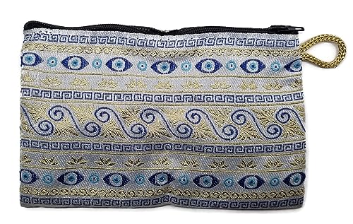 MYSTIC JEWELS - Wallet for Cards, Keys - Eye design for good luck - Traditional (15x10cm) (Model 9)