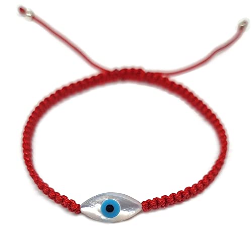 Bracciale classico con occhio turco e zirconi cubici bianchi e blu - Buona fortuna - Italia Bracciale classico con occhio turco e zirconi cubici bianchi e blu - Buona fortuna - Italia