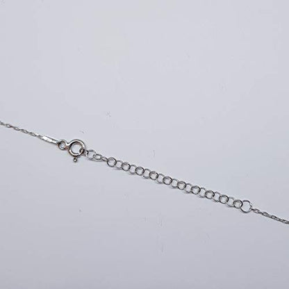 MYSTIC JEWELS By Dalia - Filigree Necklace with Turkish Eye 925 Sterling Silver (Star of David)
