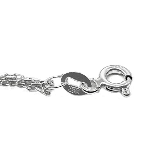 MYSTIC JEWELS By Dalia - 19cm Silver Evil Eye Bracelet on Triple Chain with tiny eyes - For Good Luck (Light Blue)