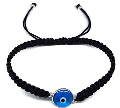 MYSTIC JEWELS by Dalia - Classic Turkish Eye of Good Luck Bracelet (Black)