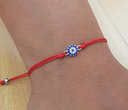 MYSTIC JEWELS Classic Eye of Good Luck Bracelet with Zircons