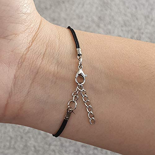 Classic Turkish Eye of Good Luck Bracelet for Men and Women | Mystic Jewels by Dalia (Black)