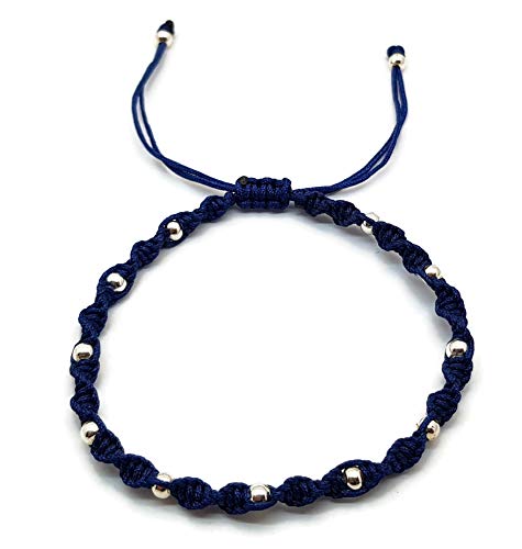 MYSTIC JEWELS Bracciale Kabbalah Filo Rosso – Nodo Concentrico, Protezione Malocchio, Portafortuna, Buona Fortuna, Confezione Regalo
