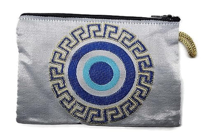 MYSTIC JEWELS - Wallet for Cards, Keys - Eye design for good luck - Traditional (15x10cm) (Model 4)
