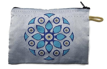 MYSTIC JEWELS - Wallet for Cards, Keys - Eye design for good luck - Traditional (15x10cm) (Model 5)