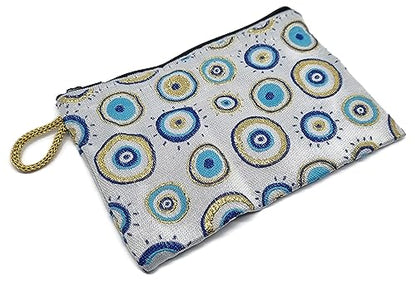 MYSTIC JEWELS - Wallet for Cards, Keys - Eye design for good luck - Traditional (15x10cm) (Model 1)
