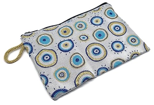 MYSTIC JEWELS - Wallet for Cards, Keys - Eye design for good luck - Traditional (15x10cm) (Model 1)