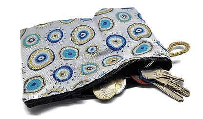 MYSTIC JEWELS - Wallet for Cards, Keys - Eye design for good luck - Traditional (15x10cm) (Model 1)