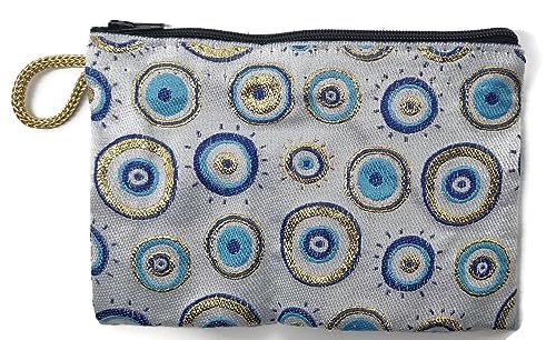 MYSTIC JEWELS - Wallet for Cards, Keys - Eye design for good luck - Traditional (15x10cm) (Model 1)