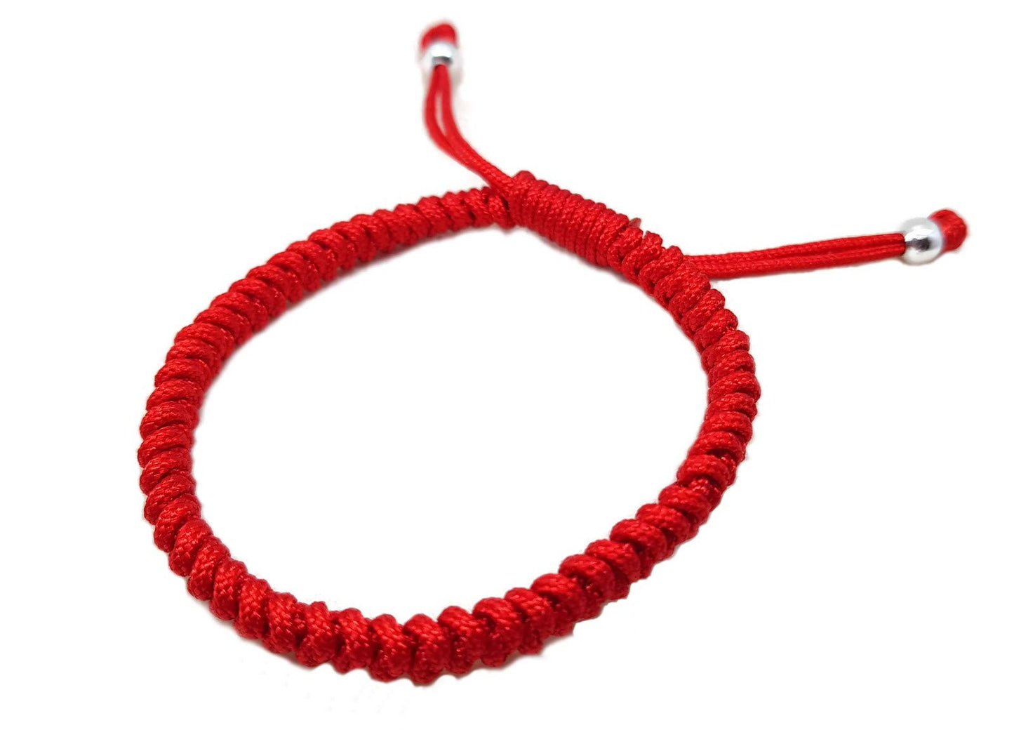 MYSTIC JEWELS - Lucky Kabbalah String Cord Bracelet - Unisex - Adjustable - Evil Eye Protection, Good Luck, Good Luck
