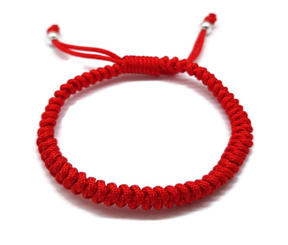 MYSTIC JEWELS - Lucky Kabbalah String Cord Bracelet - Unisex - Adjustable - Evil Eye Protection, Good Luck, Good Luck