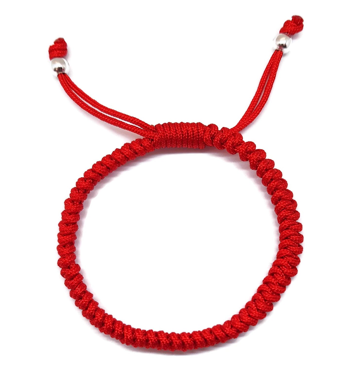 MYSTIC JEWELS - Lucky Kabbalah String Cord Bracelet - Unisex - Adjustable - Evil Eye Protection, Good Luck, Good Luck